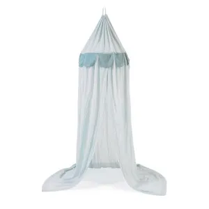 Carelene 100% cotton canopy for kids in blue by Kave Home, a Kids & Nursery Decor for sale on Style Sourcebook