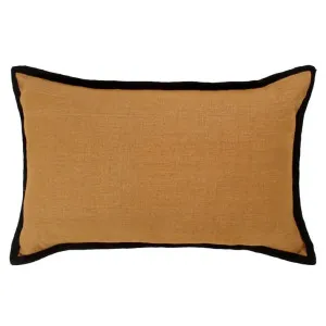 Sara Linen Cushion Apple Cinnamon - 55cm x 35cm by James Lane, a Cushions, Decorative Pillows for sale on Style Sourcebook