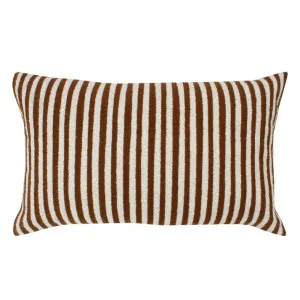 Zuri Cushion Rust/Natural - 60cm x 40cm by James Lane, a Cushions, Decorative Pillows for sale on Style Sourcebook