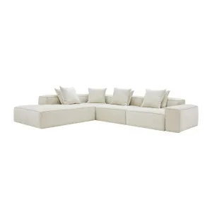 Riley Muse Flax Modular Sofa - Arm, 2x Armless, Corner, Left Terminal by James Lane, a Sofas for sale on Style Sourcebook