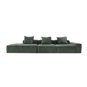 Riley Muse Forest Modular Sofa - 1x Arm, 2x Armless, 1x Left Terminal by James Lane, a Sofas for sale on Style Sourcebook