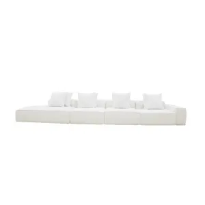 Riley Muse Frost Modular Sofa - 1x Arm, 3x Armless, 1x Left Terminal by James Lane, a Sofas for sale on Style Sourcebook