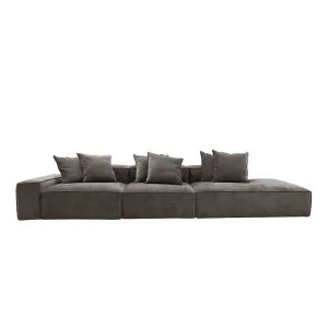 Riley Muse Mink Modular Sofa - 1x Arm, 2x Armless, 1x Right Terminal by James Lane, a Sofas for sale on Style Sourcebook