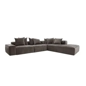 Riley Muse Mink Modular Sofa - Arm, 2x Armless, Corner, Right Terminal by James Lane, a Sofas for sale on Style Sourcebook