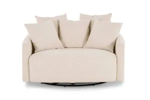 Snug Swivel Chair, Sienna Natural, by Lounge Lovers by Lounge Lovers, a Chairs for sale on Style Sourcebook