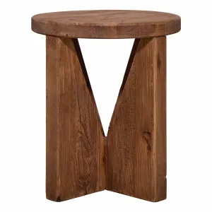 Amara Stool 40x45cm in Natural by OzDesignFurniture, a Stools for sale on Style Sourcebook