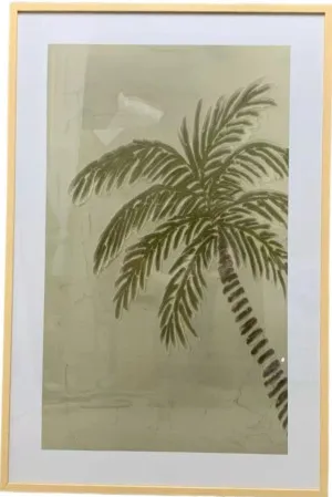 P077 Oak Framed Perspex Glass Canvas Art Print 120 cm x 80 cm by null, a Painted Canvases for sale on Style Sourcebook