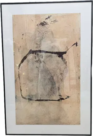 P105 Black Framed Perspex Glass Canvas Art Print 120 cm x 80 cm by null, a Painted Canvases for sale on Style Sourcebook