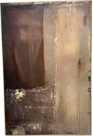 H058 Oak Framed Full Hand Painted Artwork  120 cm x 80 cm by Macey & Moore, a Painted Canvases for sale on Style Sourcebook