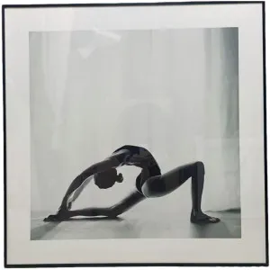 P084 Black Framed Perspex Glass Canvas Art Print 100 cm x 100 cm by null, a Painted Canvases for sale on Style Sourcebook