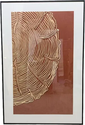 P110 Black Framed Perspex Glass Canvas Art Print 120 cm x 80 cm by null, a Painted Canvases for sale on Style Sourcebook