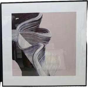 P119 Black Framed Perspex Glass Canvas Art Print 100 cm x 100 cm by null, a Painted Canvases for sale on Style Sourcebook