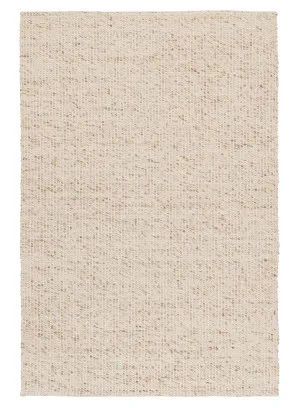 Indya Marbled Cream and Beige Chunky Wool Rug by Miss Amara, a Contemporary Rugs for sale on Style Sourcebook