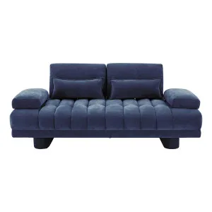 Carrie Small Sofa Bed in Fam Navy by OzDesignFurniture, a Sofa Beds for sale on Style Sourcebook