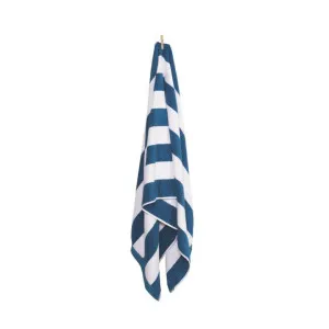 Rans Royal Cabana Cobalt Blue Stripe Beach Towel by null, a Outdoor Accessories for sale on Style Sourcebook