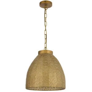 Telbix Aydin 350mm Pendant Antique Brass by Telbix, a Pendant Lighting for sale on Style Sourcebook