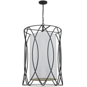 Telbix Dover 8 Light Pendant Black by Telbix, a Pendant Lighting for sale on Style Sourcebook