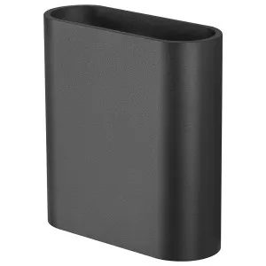 Martec Sorrento 10W LED Exterior Wall Light Black by Martec, a Outdoor Lighting for sale on Style Sourcebook