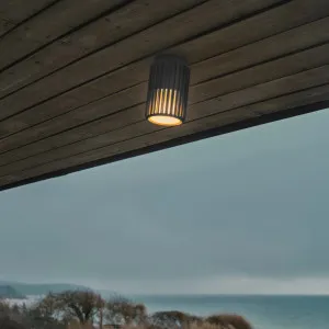 Nordlux Aludra IP54 Ceiling Mount Exterior Light Seaside Anthracite by Nordlux, a Outdoor Lighting for sale on Style Sourcebook