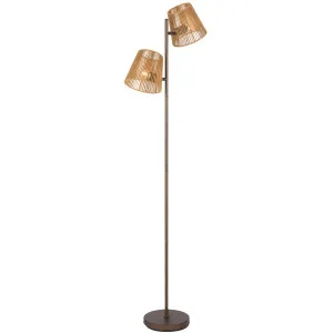 Telbix Valora Floor Lamp Natural by Telbix, a Floor Lamps for sale on Style Sourcebook