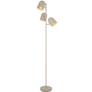 Telbix Turin Floor Lamp Khaki by Telbix, a Floor Lamps for sale on Style Sourcebook