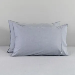 Canningvale Vintage Pillowcase Pair - Black, Softwash Cotton by Canningvale, a Pillow Cases for sale on Style Sourcebook