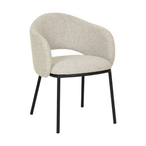 Ex Display - Mani Black Dining Chair - Clay Grey by Interior Secrets - AfterPay Available by Interior Secrets, a Dining Chairs for sale on Style Sourcebook