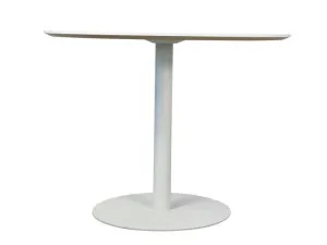 Ex Display - Scope Round Office Meeting Table - White by Interior Secrets - AfterPay Available by Interior Secrets, a Study for sale on Style Sourcebook