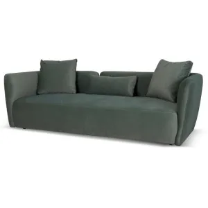 Willian 3 Seater Fabric Sofa - Burnt Green by Interior Secrets - AfterPay Available by Interior Secrets, a Sofas for sale on Style Sourcebook