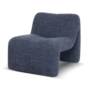 Saini Fabric Lounge Chair - Moss Navy by Interior Secrets - AfterPay Available by Interior Secrets, a Chairs for sale on Style Sourcebook