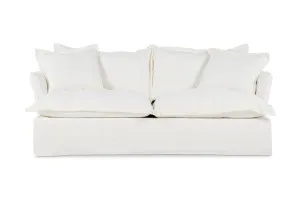 Toorak 3 Seat Sofa Bed, White, by Lounge Lovers by Lounge Lovers, a Sofa Beds for sale on Style Sourcebook