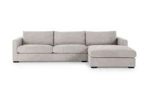 Urban Right Chaise Sofa, Grey, by Lounge Lovers by Lounge Lovers, a Sofas for sale on Style Sourcebook