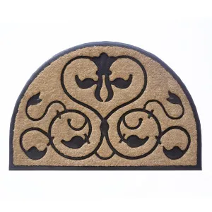 Baroque Arch Coir & Rubber Doormat Large 60x90 by Florabelle Living, a Doormats for sale on Style Sourcebook