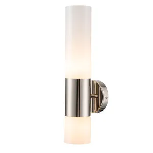 Sea Haven Wall Light Nickel by Florabelle Living, a Wall Lighting for sale on Style Sourcebook