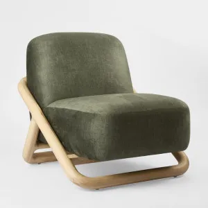 Rhodes Accent Chair Green by Florabelle Living, a Chairs for sale on Style Sourcebook