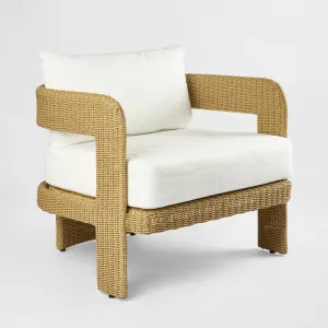 Cassius Outdoor Occasional Chair Natural by Florabelle Living, a Chairs for sale on Style Sourcebook