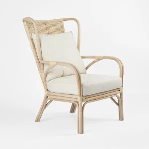 Duke Highback chair Natural Whitewash by Florabelle Living, a Chairs for sale on Style Sourcebook