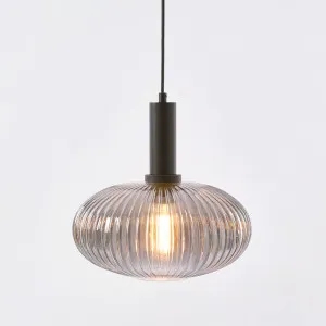 Rio Ceiling Pendant Smoky Grey by Florabelle Living, a Pendant Lighting for sale on Style Sourcebook