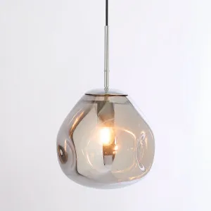 Ziara Ceiling Pendant Chrome by Florabelle Living, a Pendant Lighting for sale on Style Sourcebook