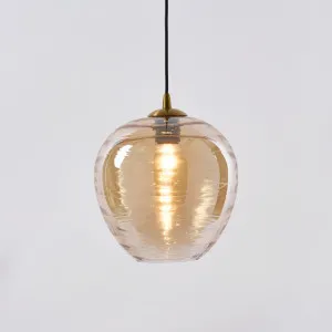 Serenity Ceiling Pendant Amber by Florabelle Living, a Pendant Lighting for sale on Style Sourcebook