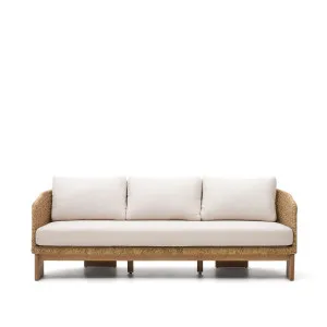 Xoriguer 3-seater sofa by Kave Home, a Outdoor Sofas for sale on Style Sourcebook