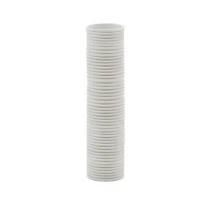 Sibone white ceramic vase, 11 cm by Kave Home, a Vases & Jars for sale on Style Sourcebook