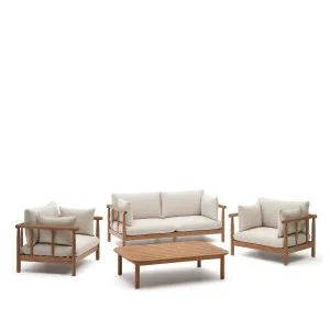 Sacova outdoor sofa set by Kave Home, a Outdoor Dining Sets for sale on Style Sourcebook