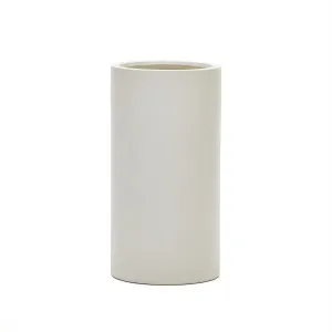 Aiguablava plant pot in white cement, Ø 42 cm by Kave Home, a Plant Holders for sale on Style Sourcebook