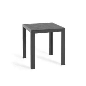 Sirley outdoor table in black aluminium, 70 x 70 cm by Kave Home, a Tables for sale on Style Sourcebook