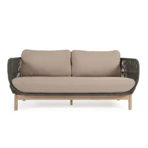 Catalina outdoor 3-seater sofa by Kave Home, a Outdoor Sofas for sale on Style Sourcebook