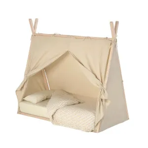 100% cotton canopy for Maralis tipi bed 70 x 140 cm by Kave Home, a Cots & Bassinets for sale on Style Sourcebook