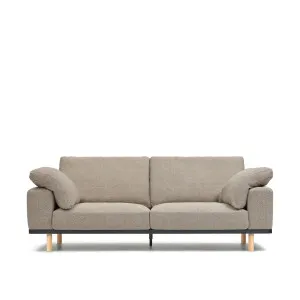 Noa 3-seater sofa by Kave Home, a Sofas for sale on Style Sourcebook