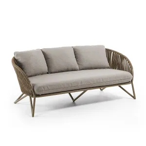 Branzie outdoor 3-seater sofa by Kave Home, a Outdoor Sofas for sale on Style Sourcebook