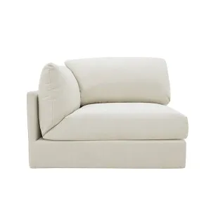 Finley Toorak Pearl Left Arm Facing Sofa Chair Module by James Lane, a Sofas for sale on Style Sourcebook